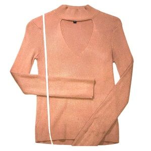 Kendall & Kylie cut out sweater
